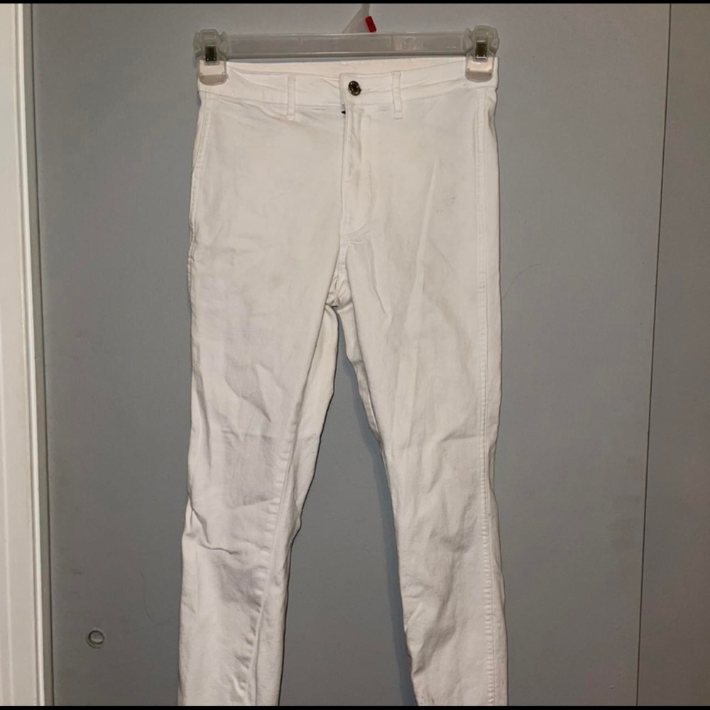 White jeans
